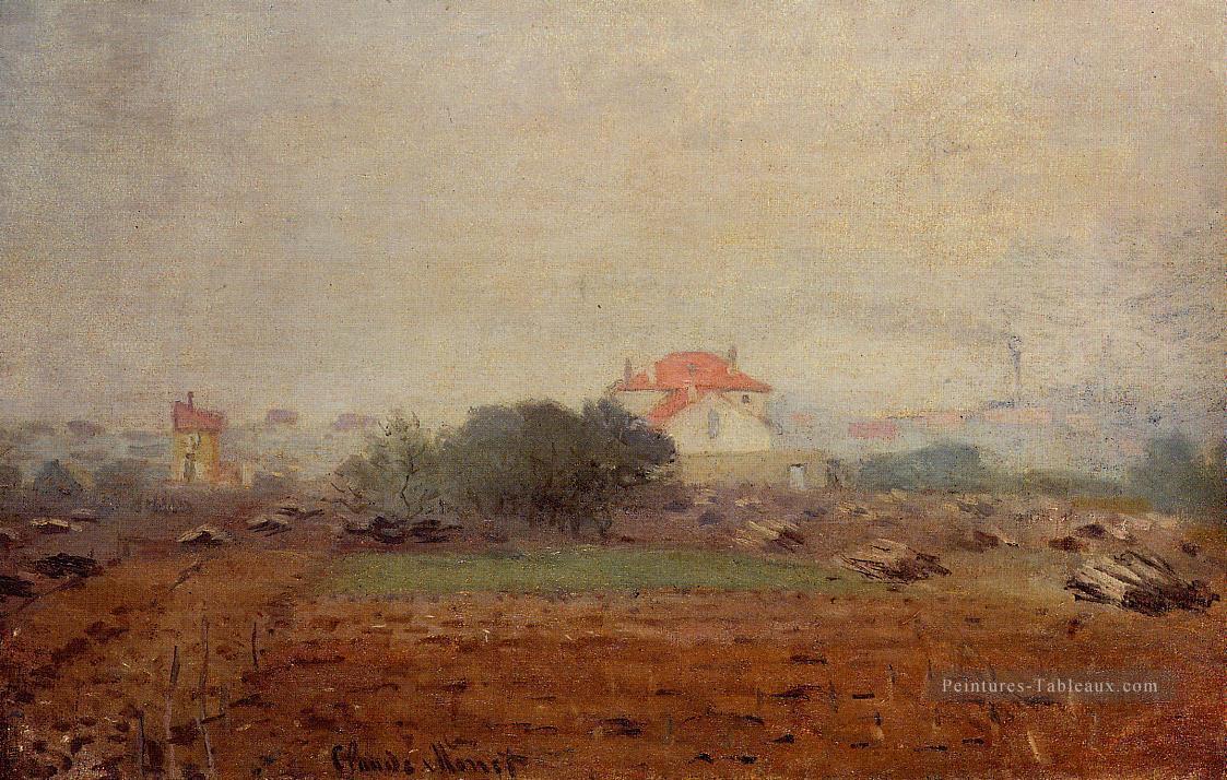 Effet de brouillard Claude Monet Peintures à l'huile